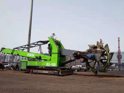 單斗輪取料裝車機